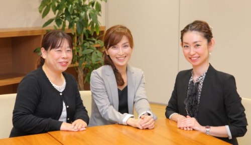 浦田克美さん、斎藤容子さん、西島安芸子さんの写真